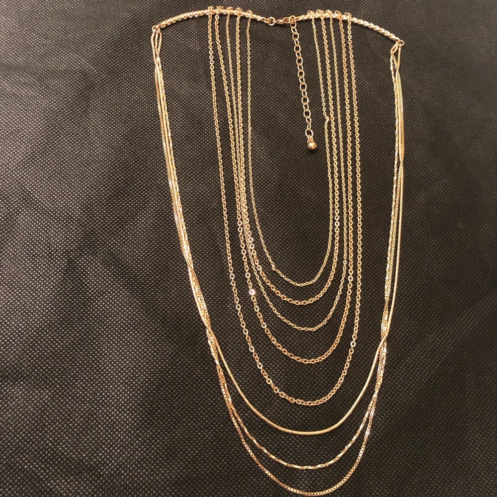 Multiple chains necklace đ - Picture 3 of 4